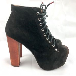 Jeffrey Lita Campbell Havana Last platform shoes 6